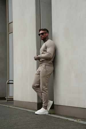 PANTALON DE JOGGING MARCELLO BEIGE