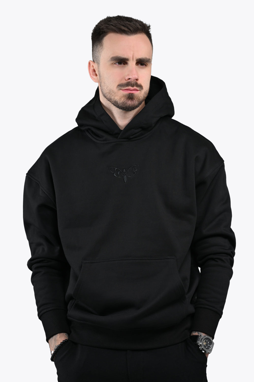 LUCA HOODIE in Black