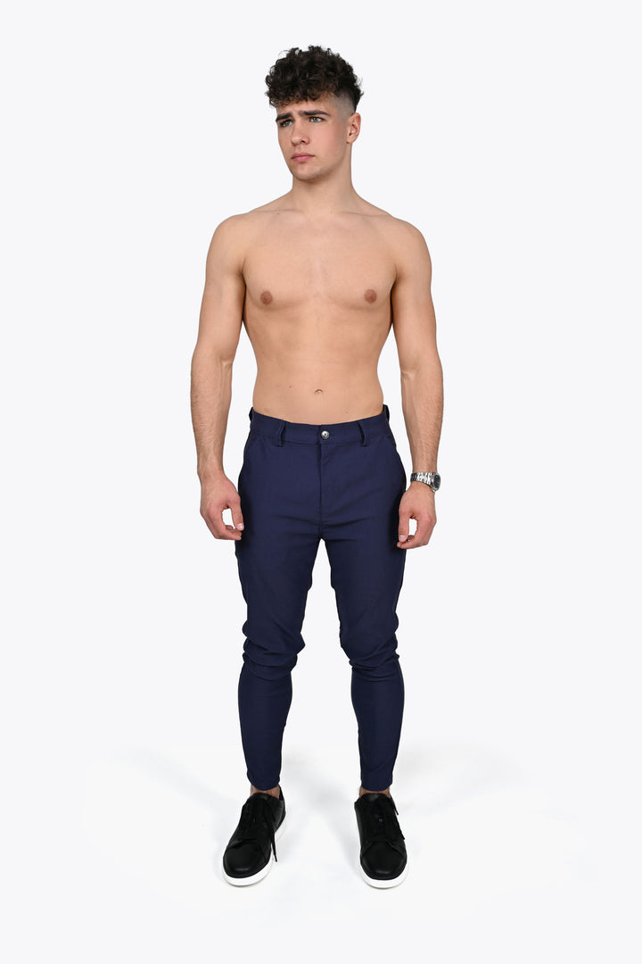 MATTEO TROUSERS BLUE