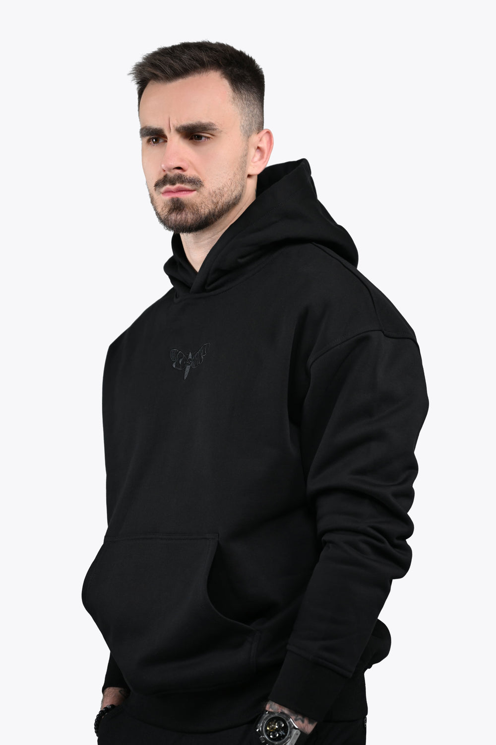 LUCA HOODIE in Black