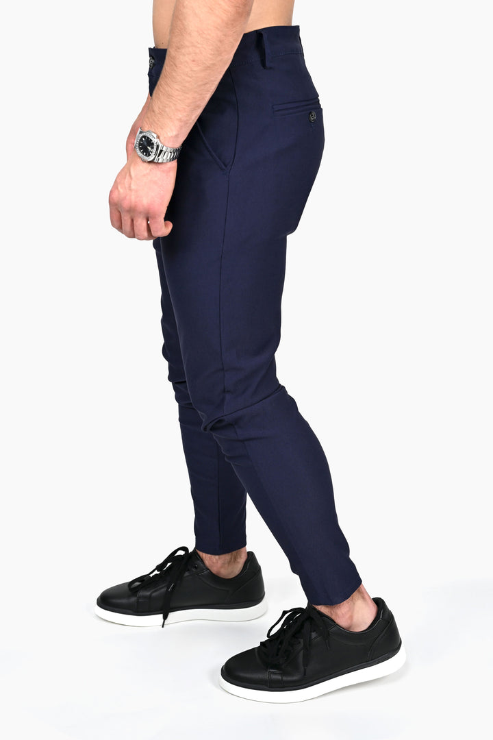 MATTEO TROUSERS BLUE