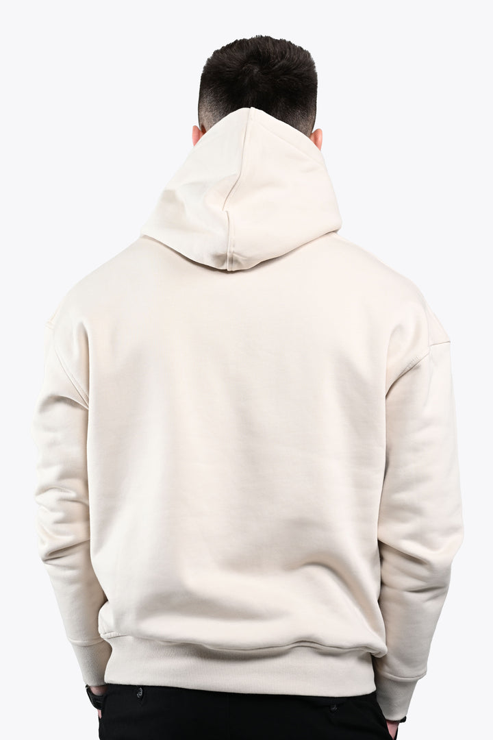 LUCA HOODIE IN BEIGE