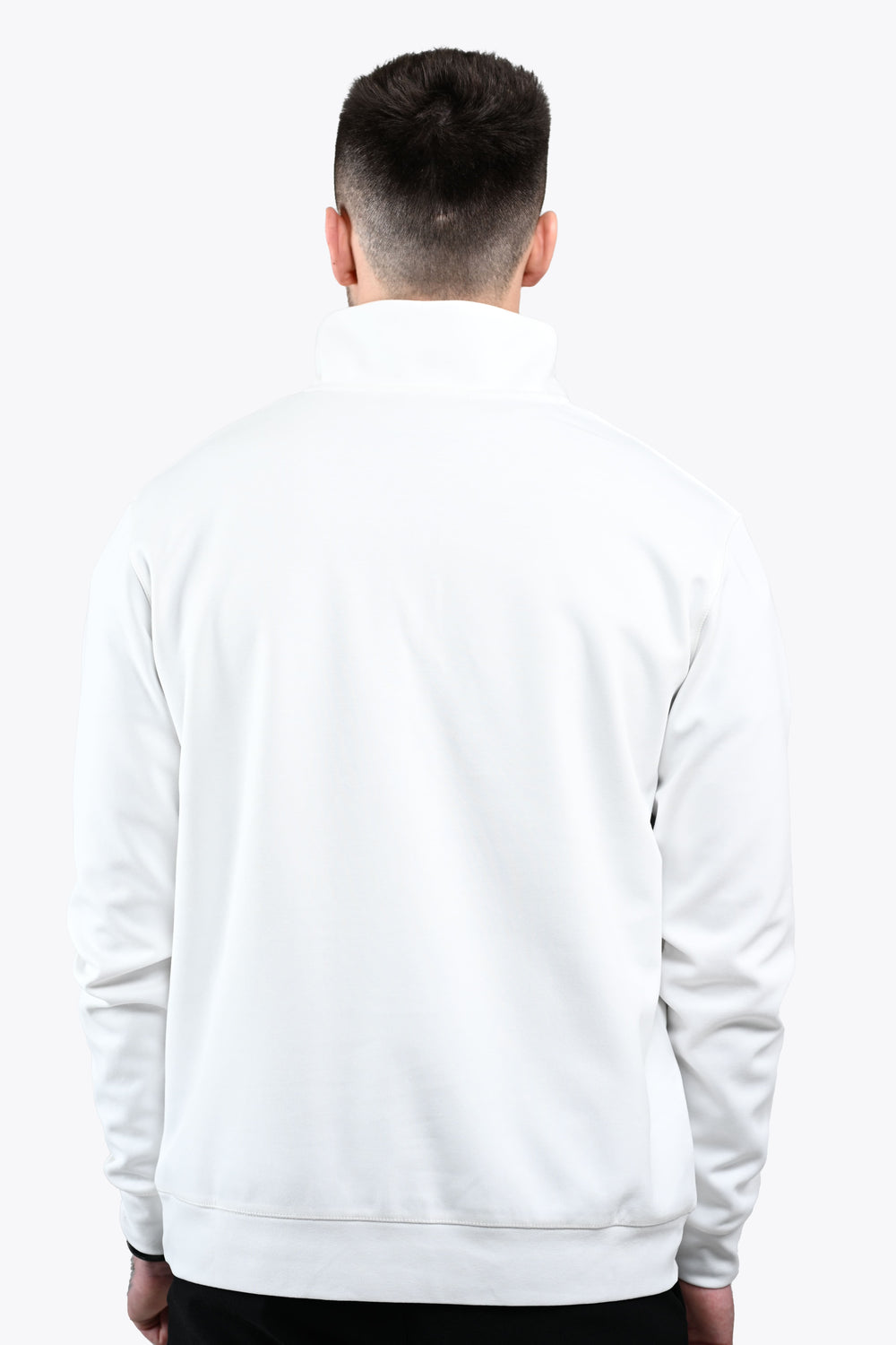 ALESSIO ZIPPER TOP WHITE