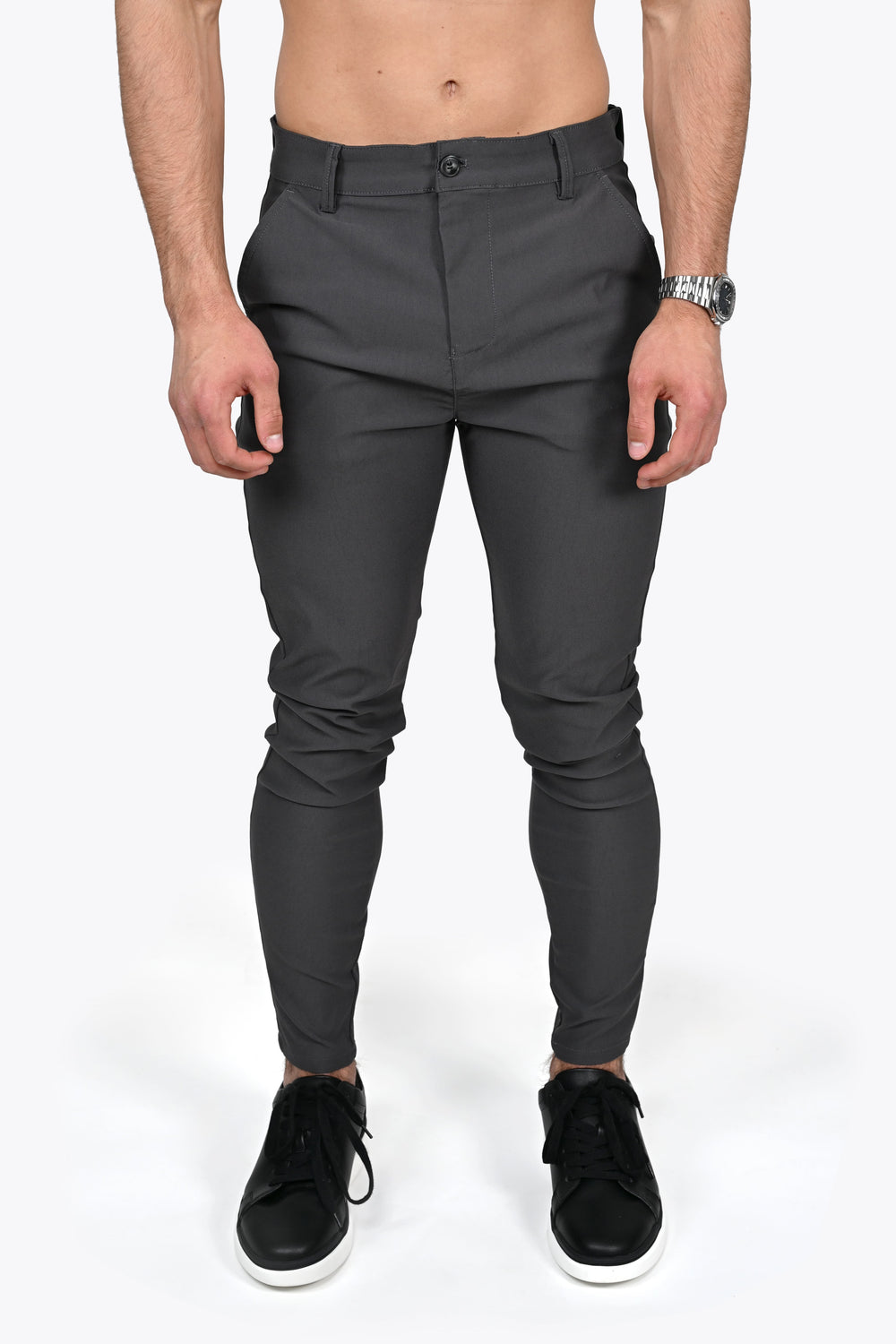 MATTEO TROUSERS GREY