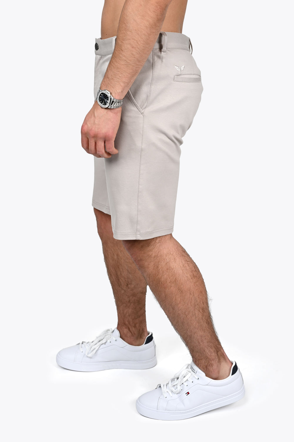 VITTORIO PIMA COTTON SHORTS BEIGE
