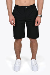 VITTORIO PIMA COTTON SHORTS BLACK