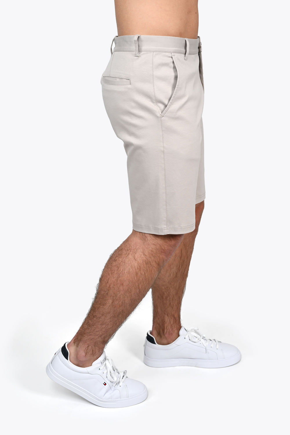 VITTORIO PIMA COTTON SHORTS BEIGE