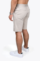 VITTORIO PIMA COTTON SHORTS BEIGE