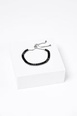 ZIRCONIA BRACELET SILVER, S