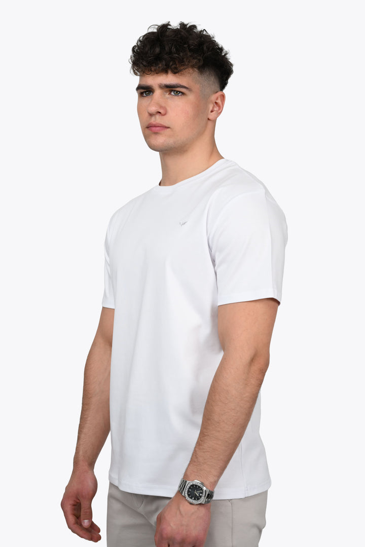 PIMA COTTON T-SHIRT WHITE