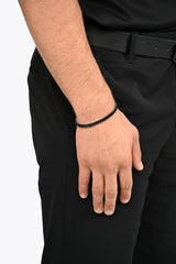 ZIRCONIA BRACELET SILVER, S