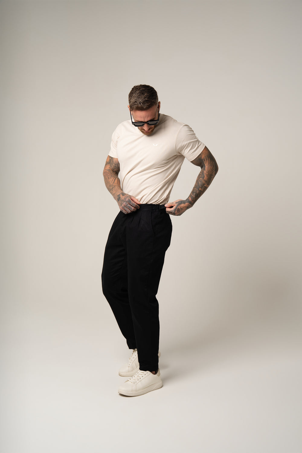 Rico Sartorial Trousers | Nero Profondo