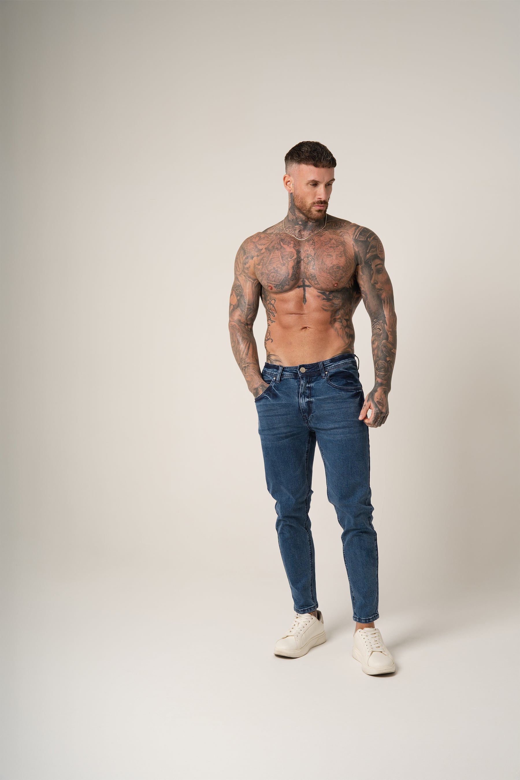 Antonio Structured Jeans | Blu Notte