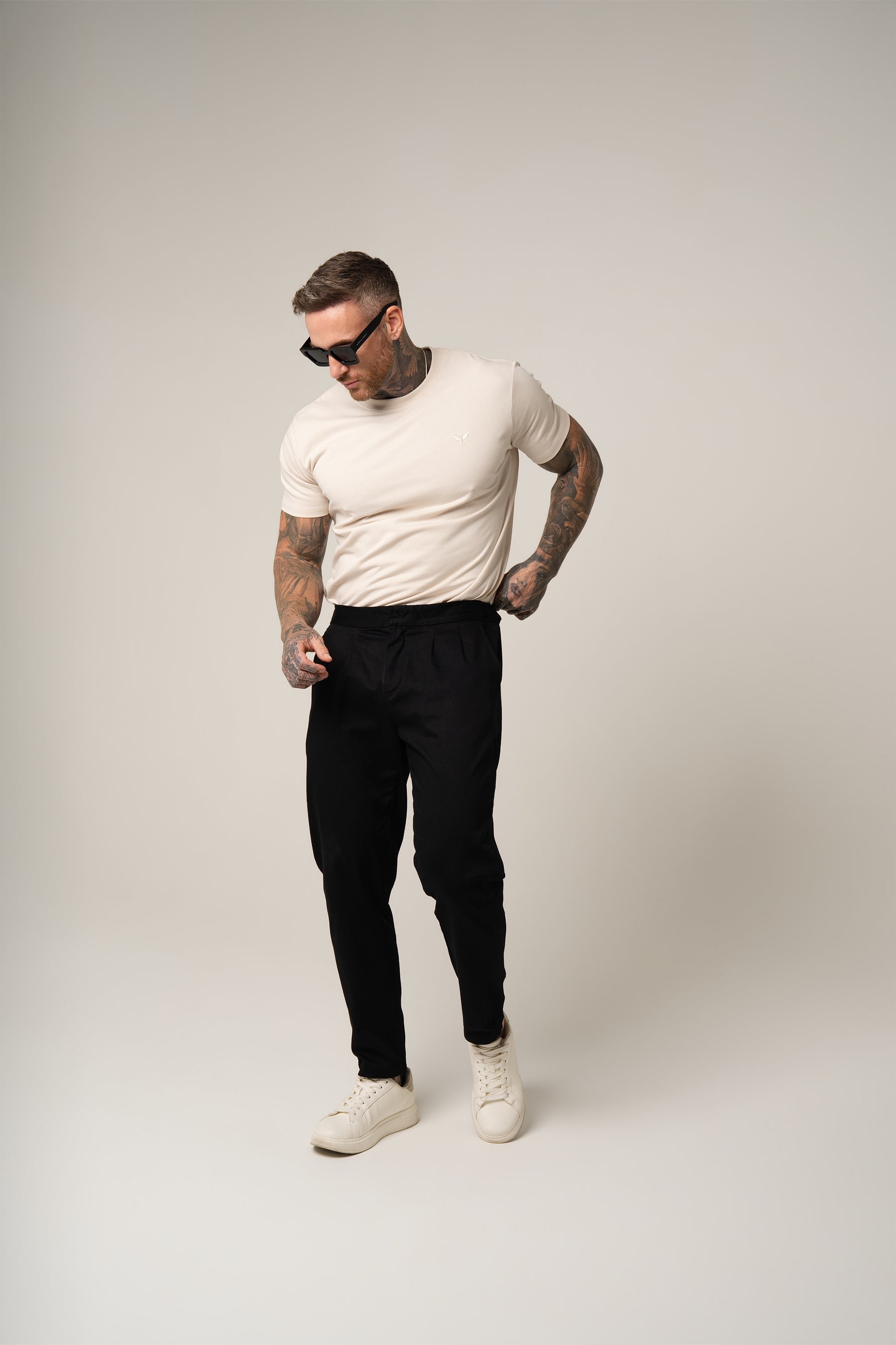 Rico Sartorial Trousers | Nero Profondo