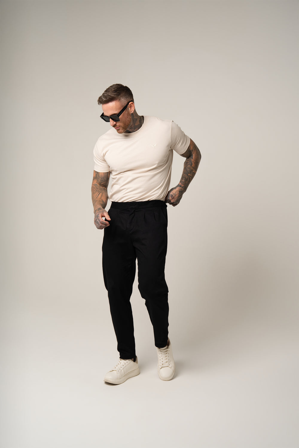 Rico Sartorial Trousers | Nero Profondo