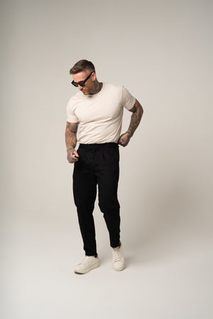 Rico Sartorial Trousers | Nero Profondo