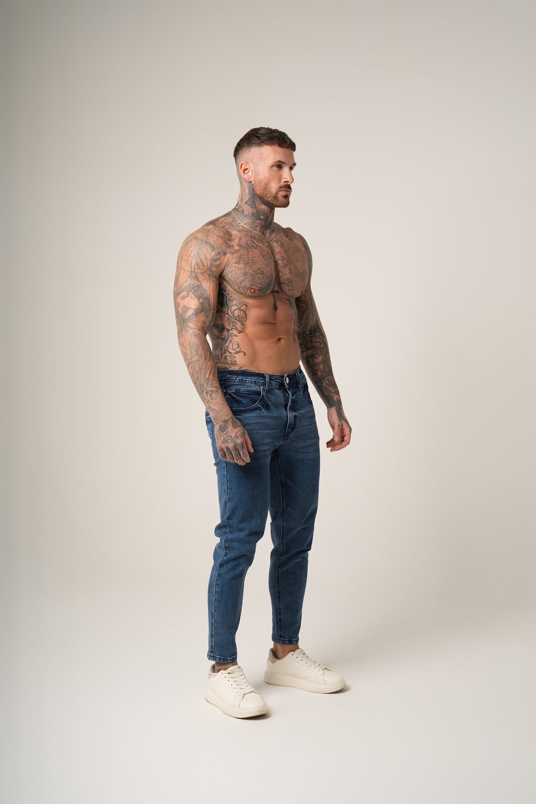 Antonio Structured Jeans | Blu Notte