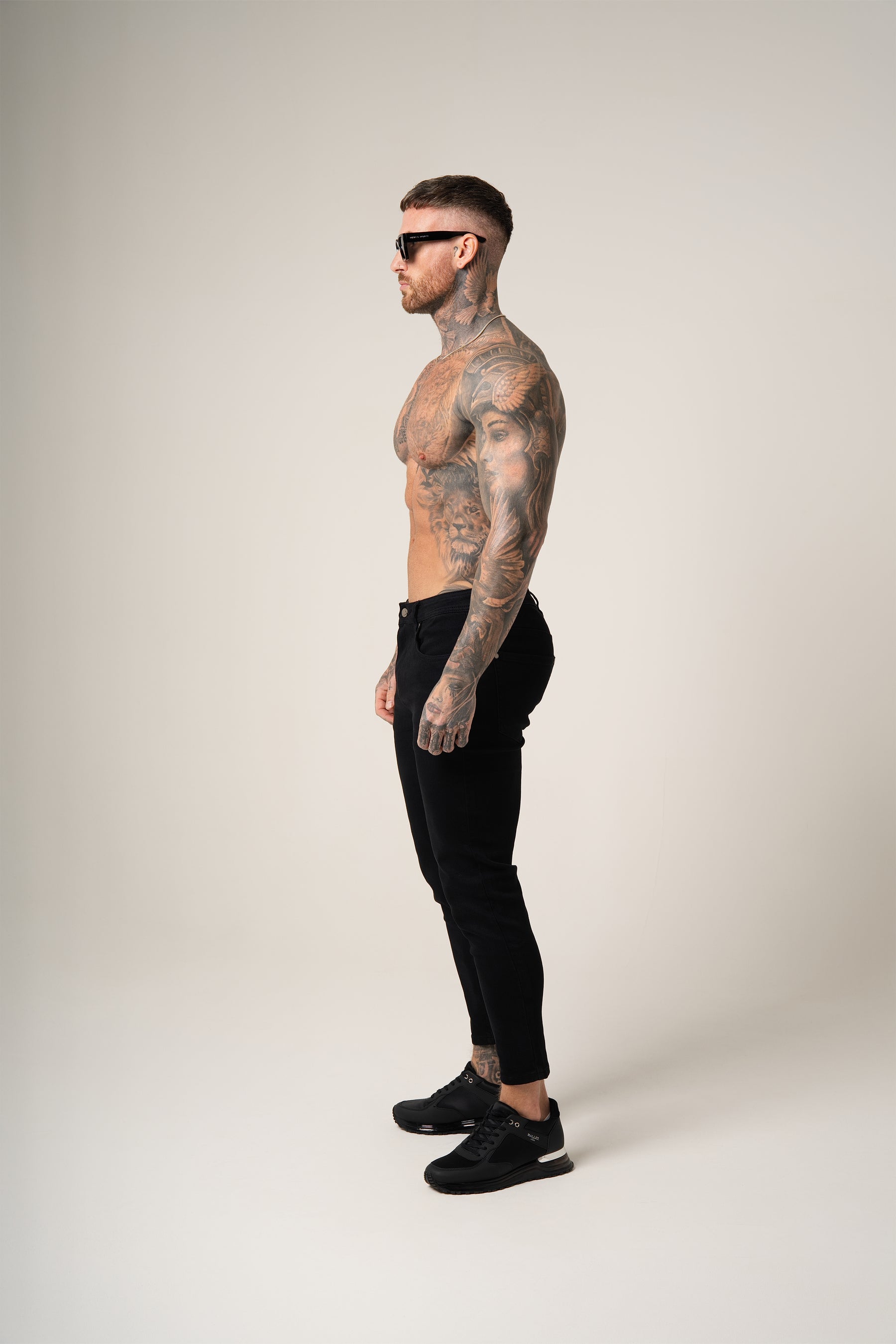 Roberto Motion Jeans | Nero Profondo