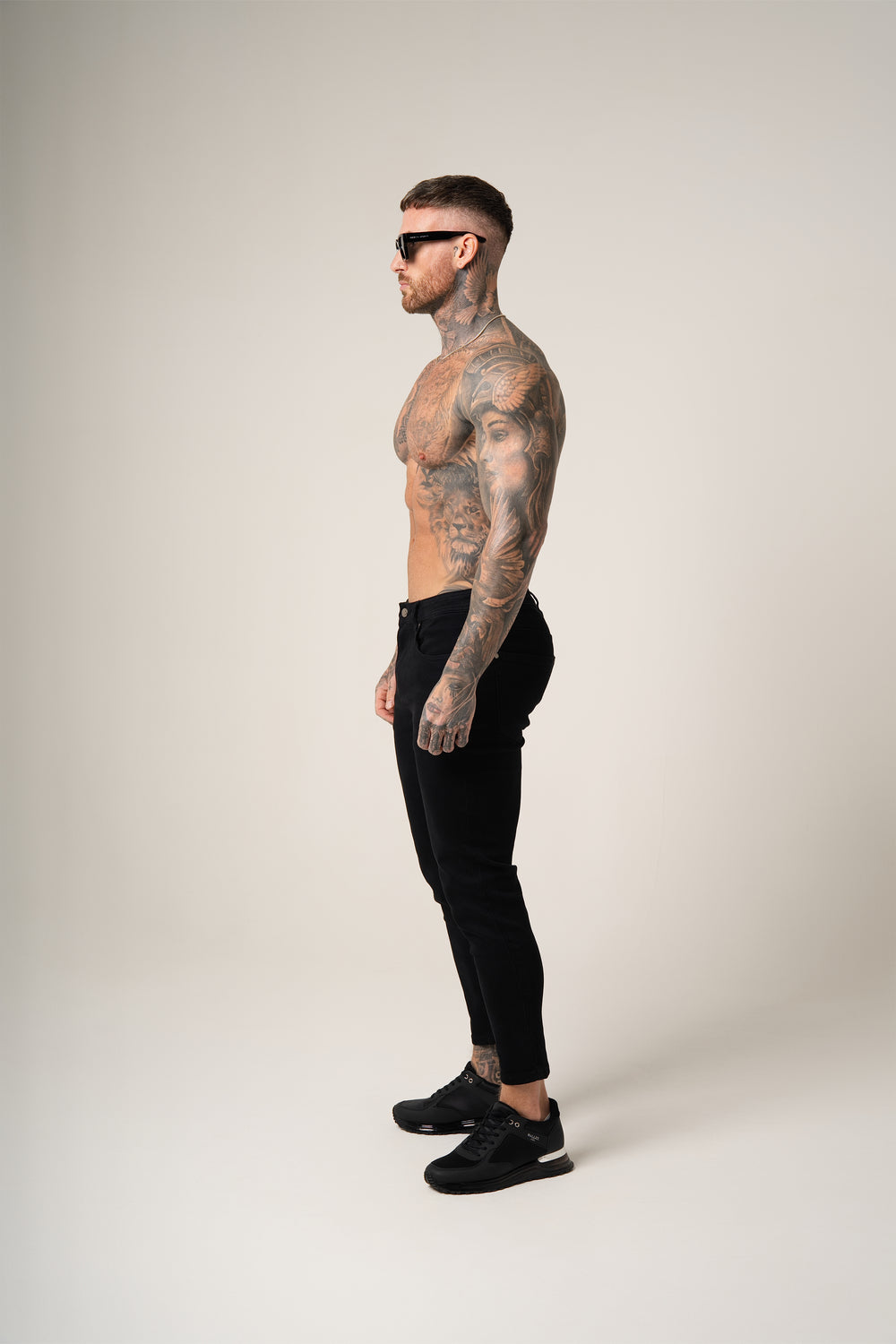 Roberto Motion Jeans | Nero Profondo