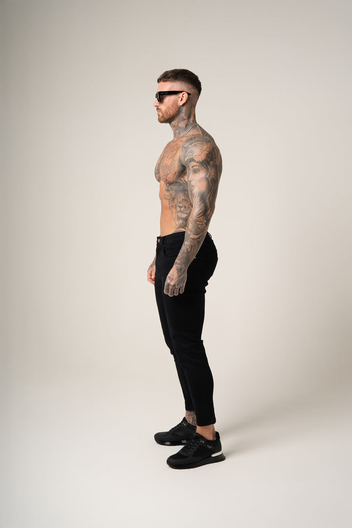 Roberto Motion Jeans | Nero Profondo