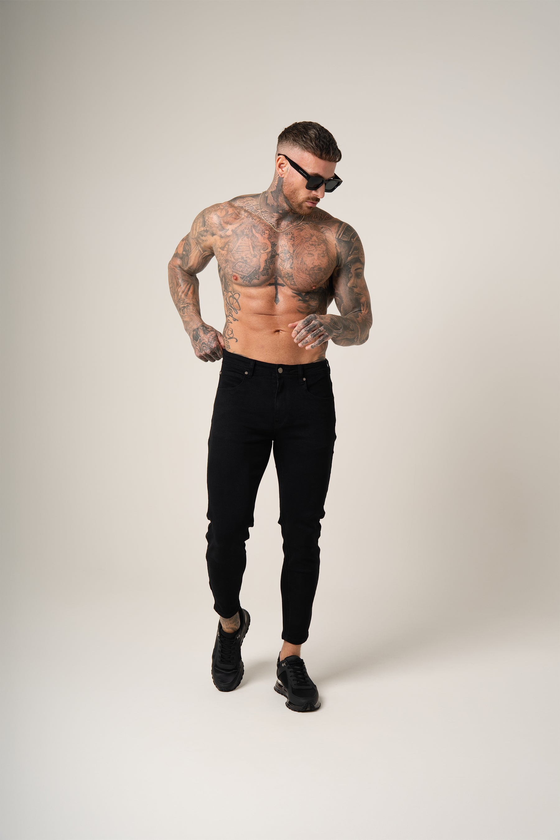 Roberto Motion Jeans | Nero Profondo