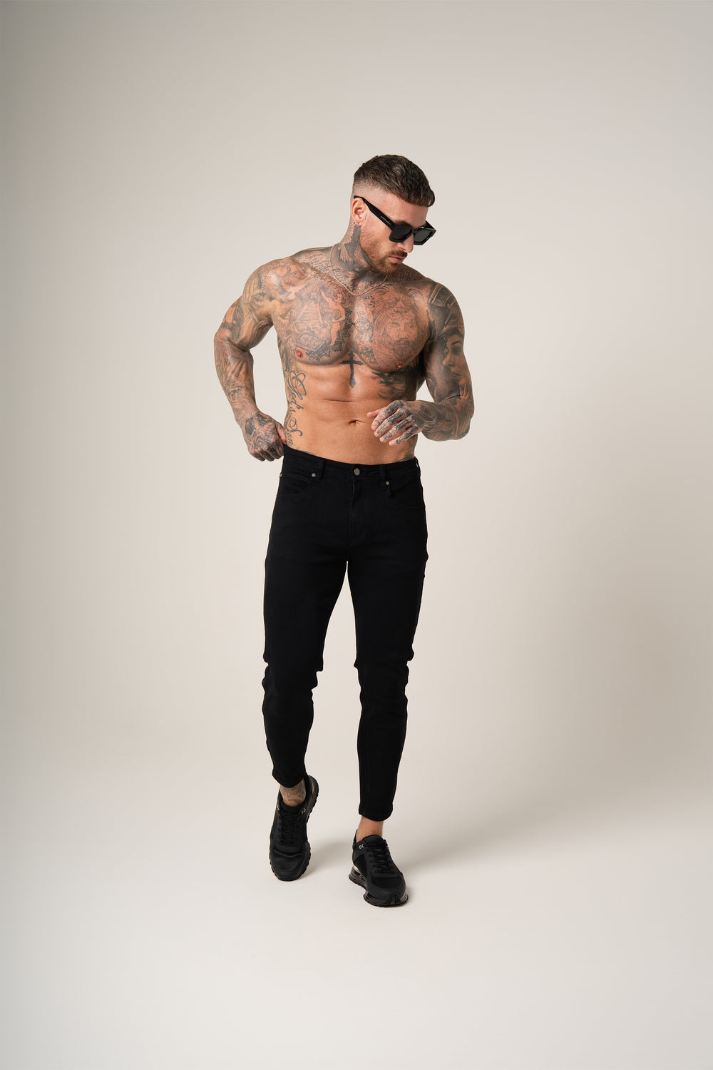 Roberto Motion Jeans | Nero Profondo