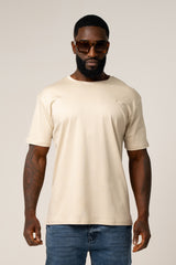 PIMA COTTON T-SHIRT IN KHAKI