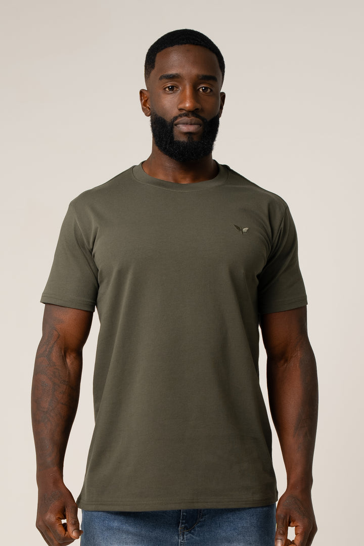 FLAVIO T-SHIRT DARK GREEN