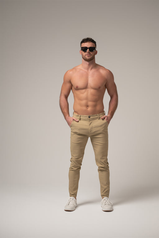 Matteo Hybrid Trousers | Sabbia Toscana
