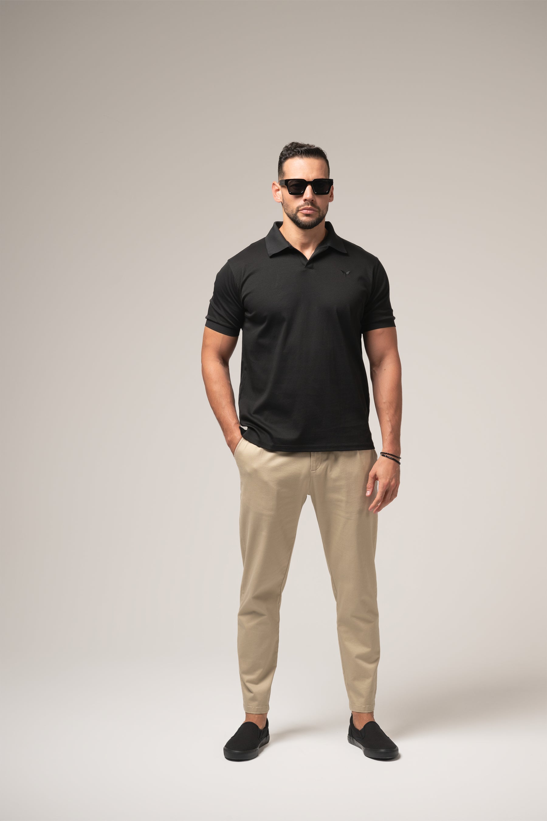 Lorenzo Pima Polo | Nero Profondo