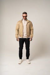 MARCO Bomber JACKET in BEIGE