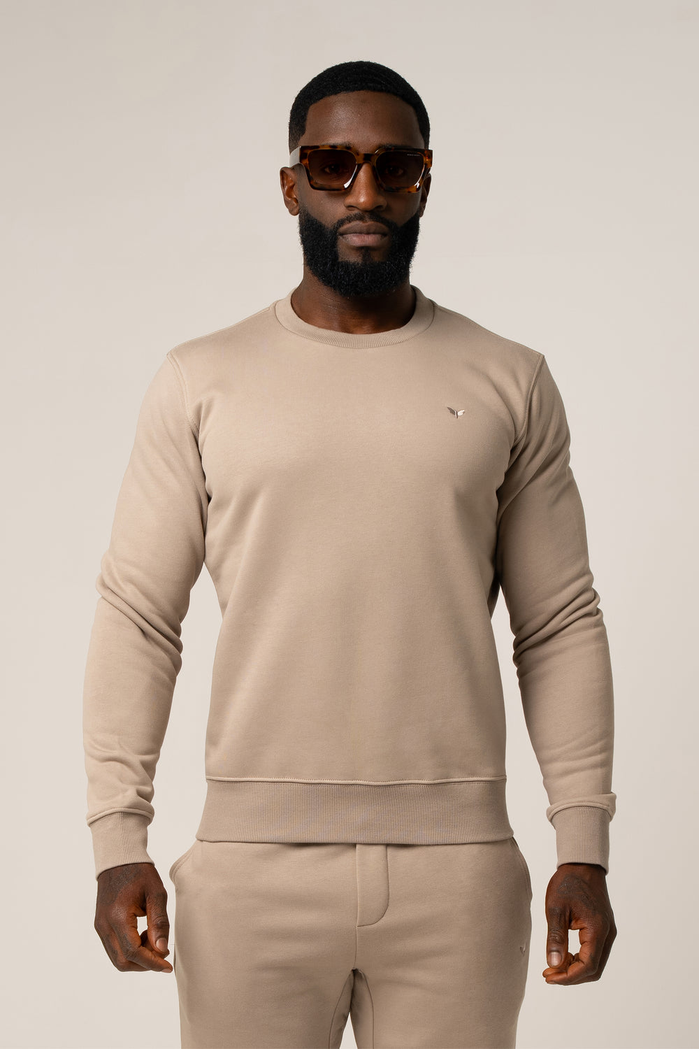 Marcello Heavyweight Crewneck | Sabbia Toscana