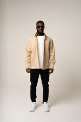 PAOLO OVERSHIRT in BEIGE
