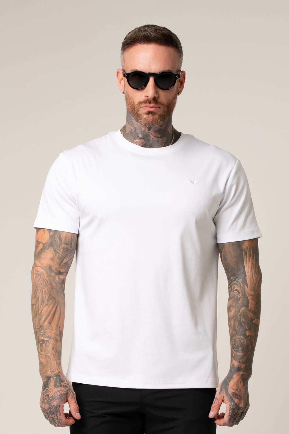 PIMA COTTON T-SHIRT IN WHITE