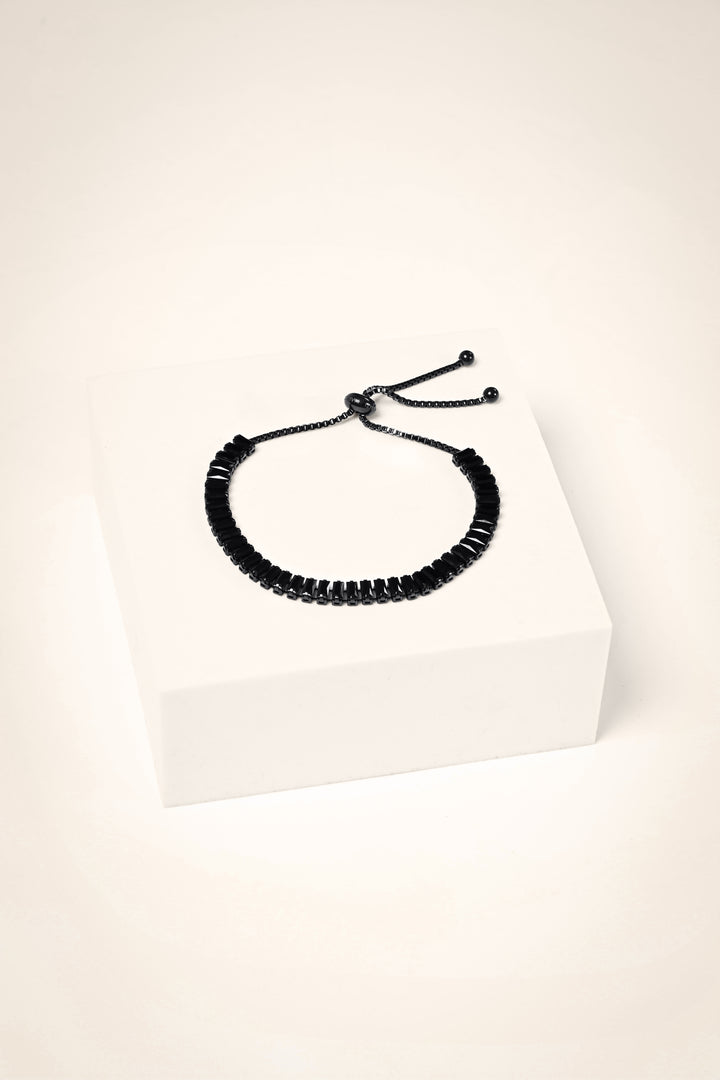 Eclipse Black Bracelet (Men’s Zirconia Jewelry)