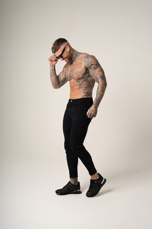 Roberto Motion Jeans | Nero Profondo