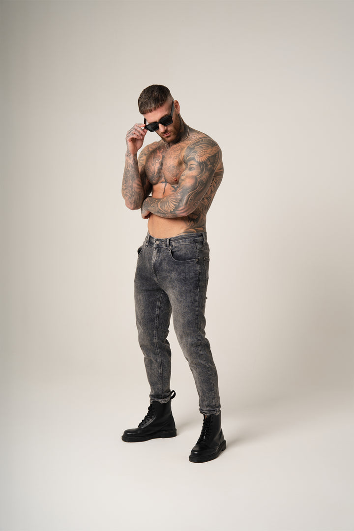 Roberto Motion Jeans | Grigio Pietra