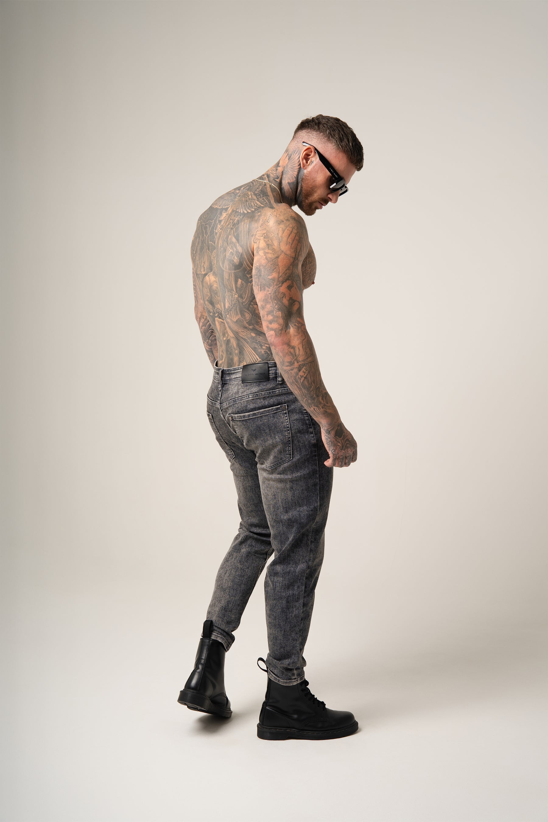 Roberto Motion Jeans | Grigio Pietra