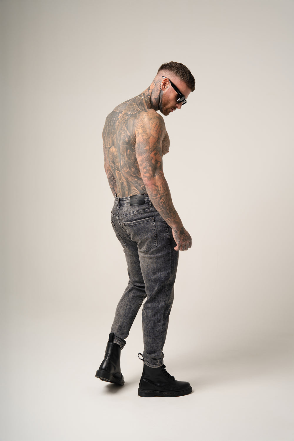 Roberto Motion Jeans | Grigio Pietra