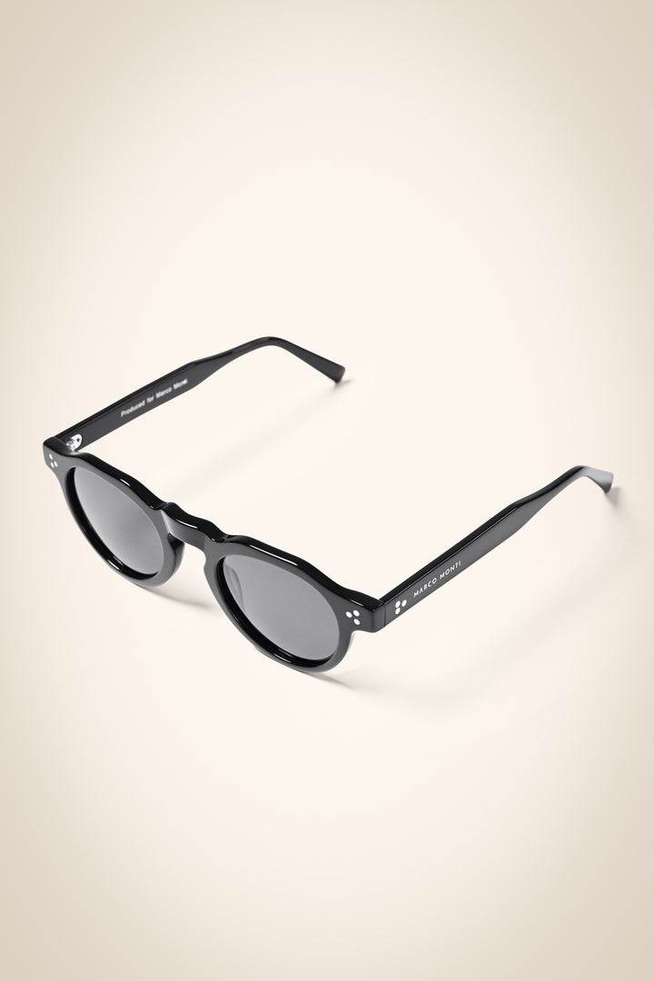 Capri Round Frame | Nero Profondo