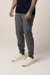 SANDRO tech stretch TROUSERS in GREY