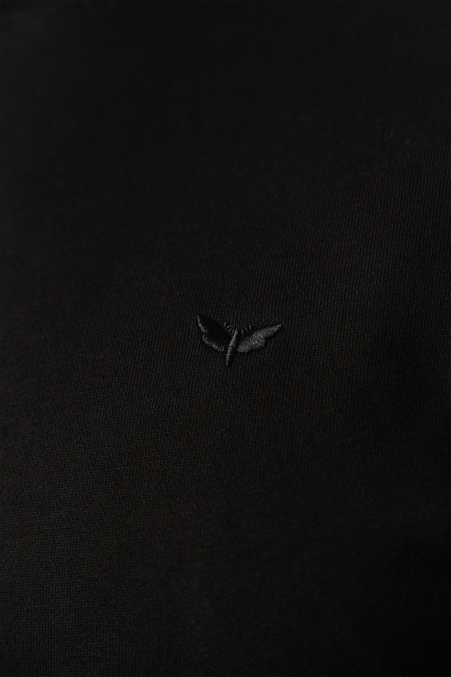 Marcello Heavyweight Crewneck | Nero Profondo