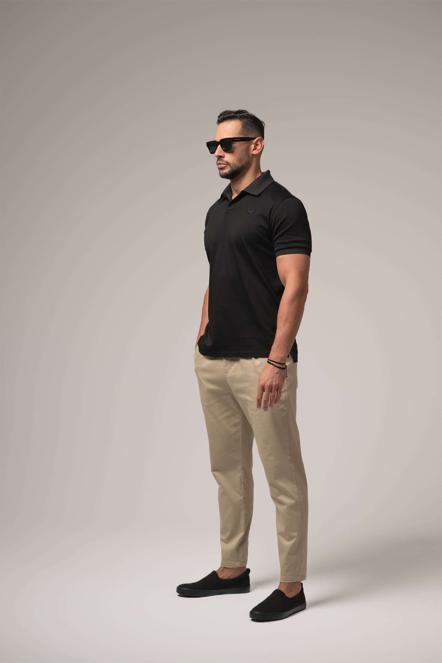 Lorenzo Pima Polo | Nero Profondo