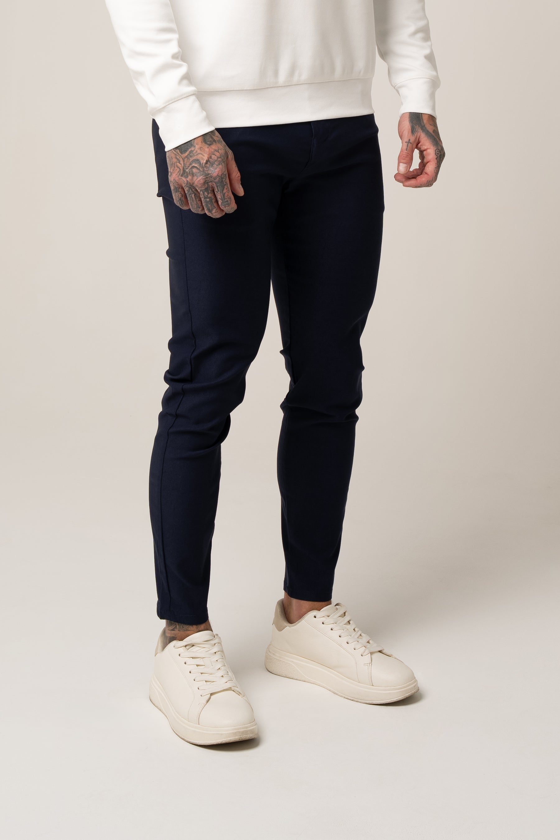 MATTEO TROUSERS BLUE