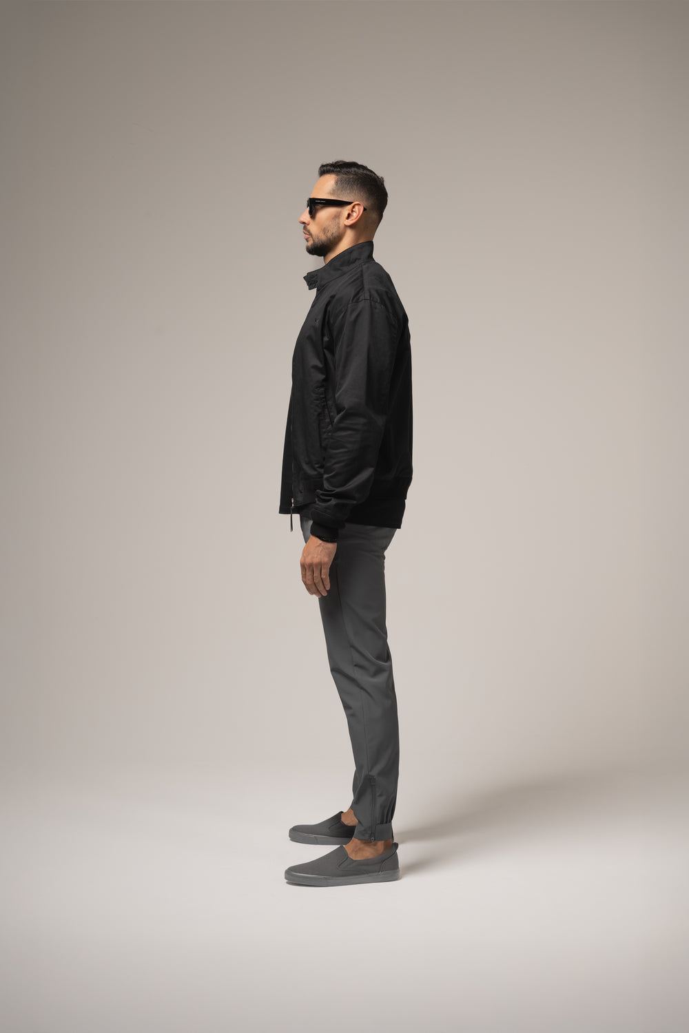 MARCO Bomber JACKET in BLACK