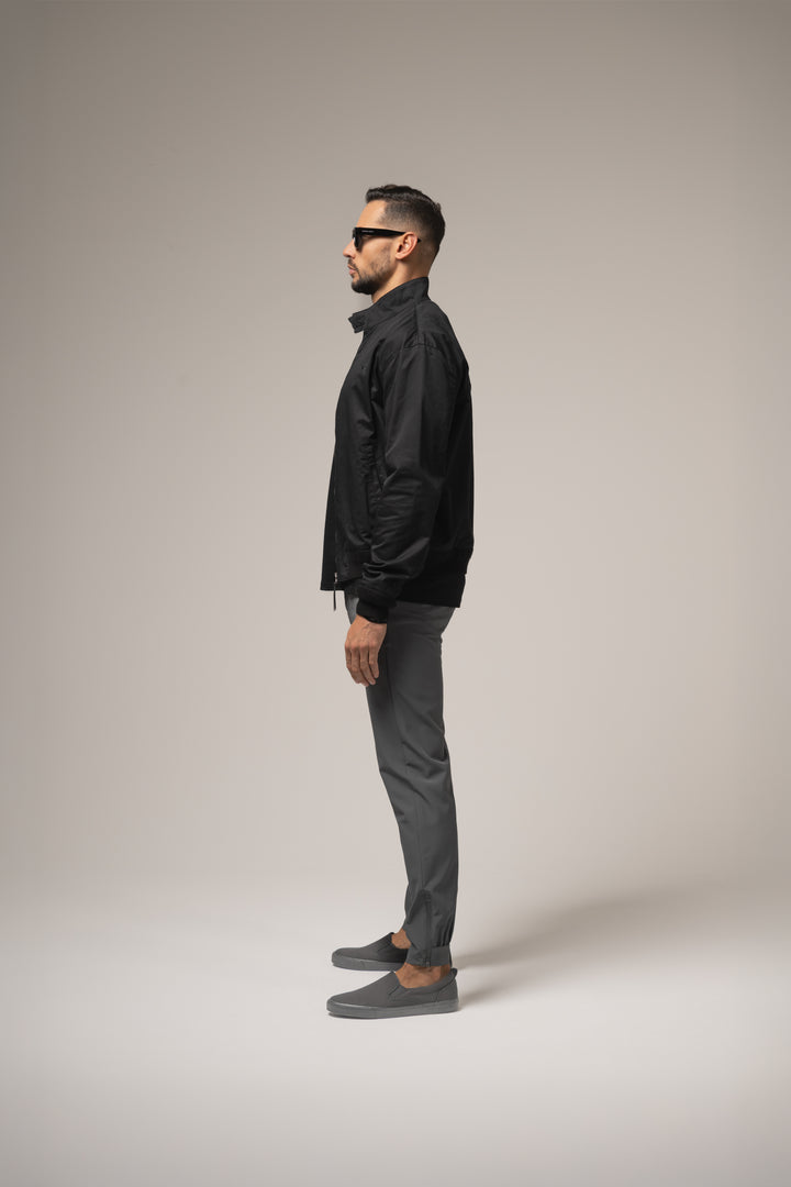 MARCO Bomber JACKET in BLACK