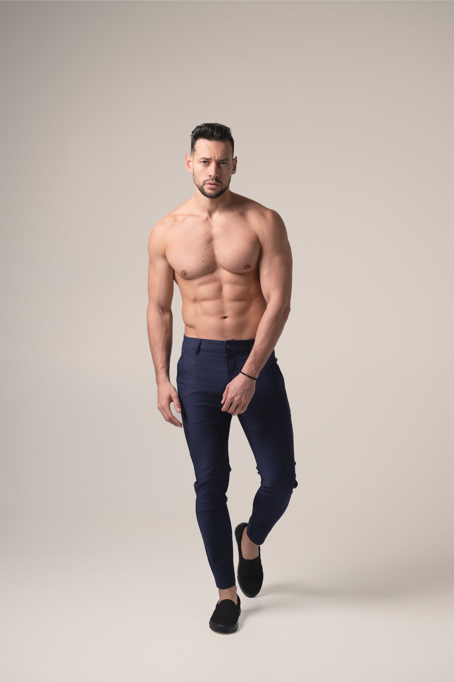 Matteo Hybrid Trousers | Blu Notte