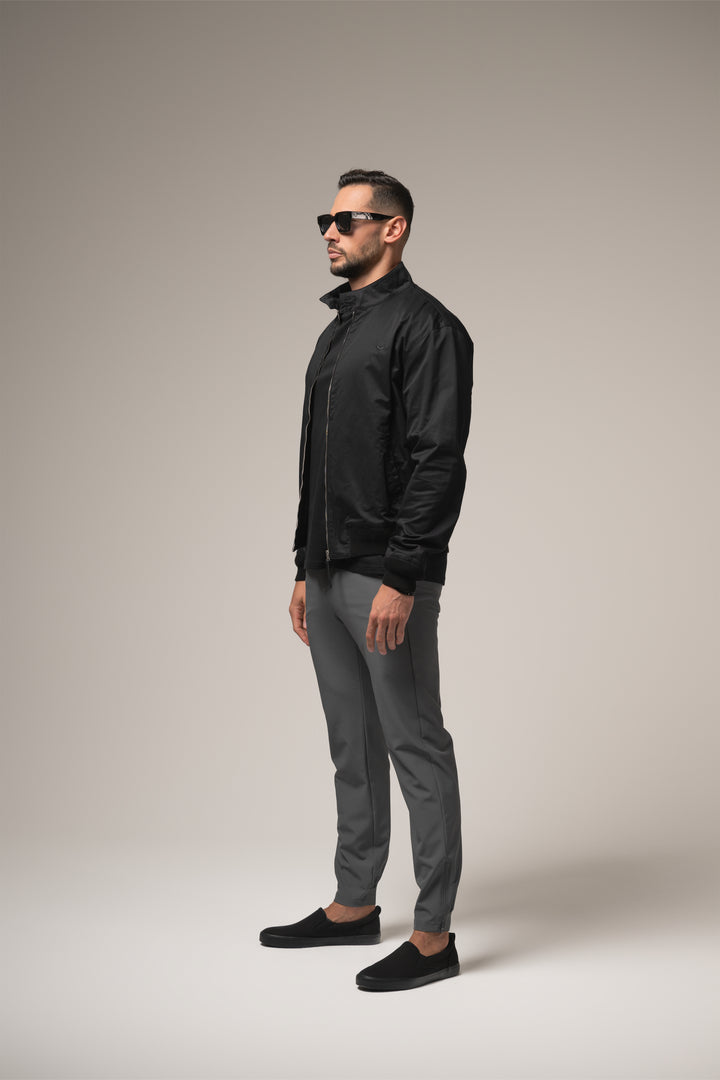 MARCO Bomber JACKET in BLACK