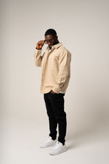 PAOLO OVERSHIRT in BEIGE