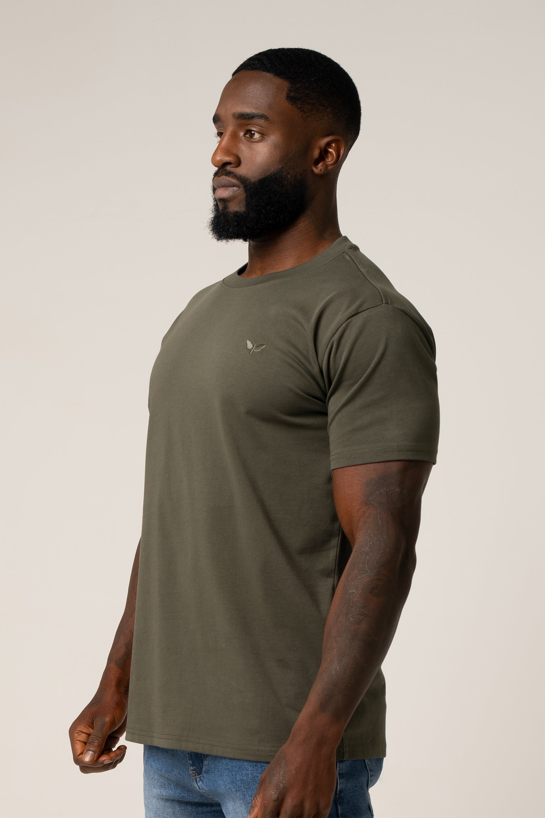 FLAVIO T-SHIRT DARK GREEN